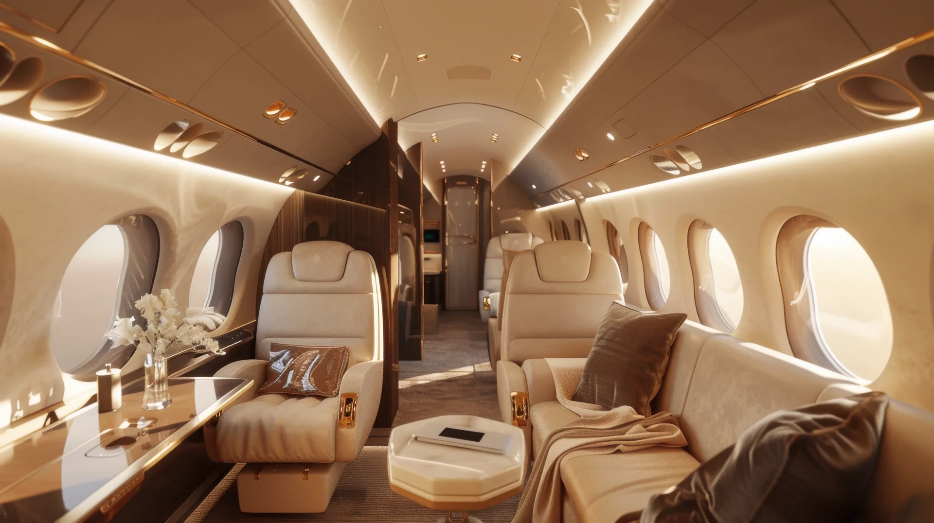 Privatjet vs. Business Class — der direkte Vergleich