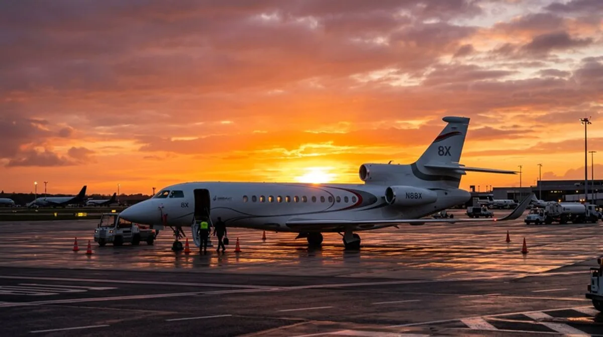 Dassault Falcon 8X Reiseflughöhe FL510