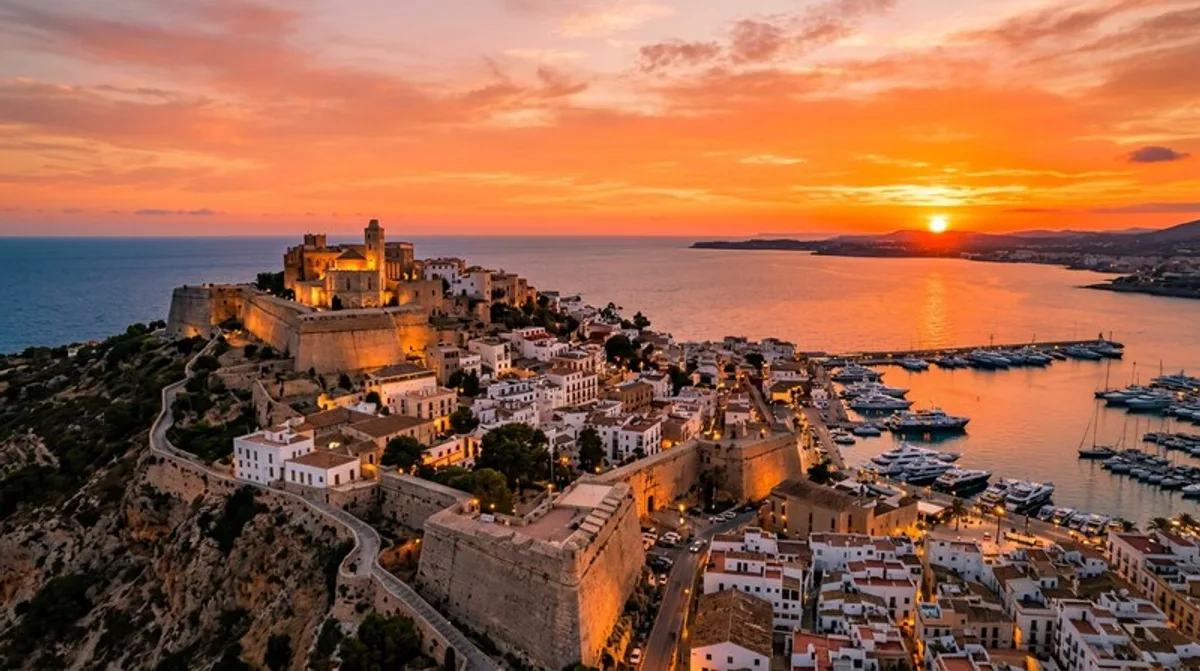 Ibiza Altstadt: Per Privatjet ohne Hochsaison-Stress ankommen