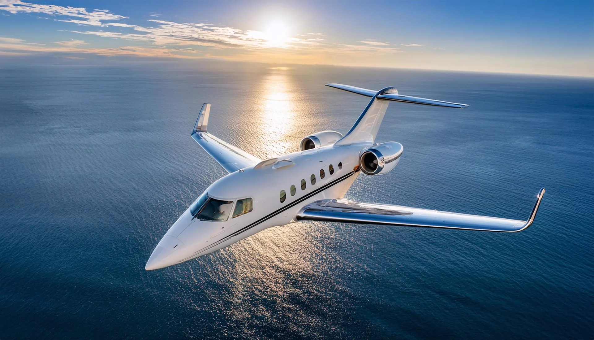 Privatjet zur Hochzeit mieten: Traumflug für das schönste Fest